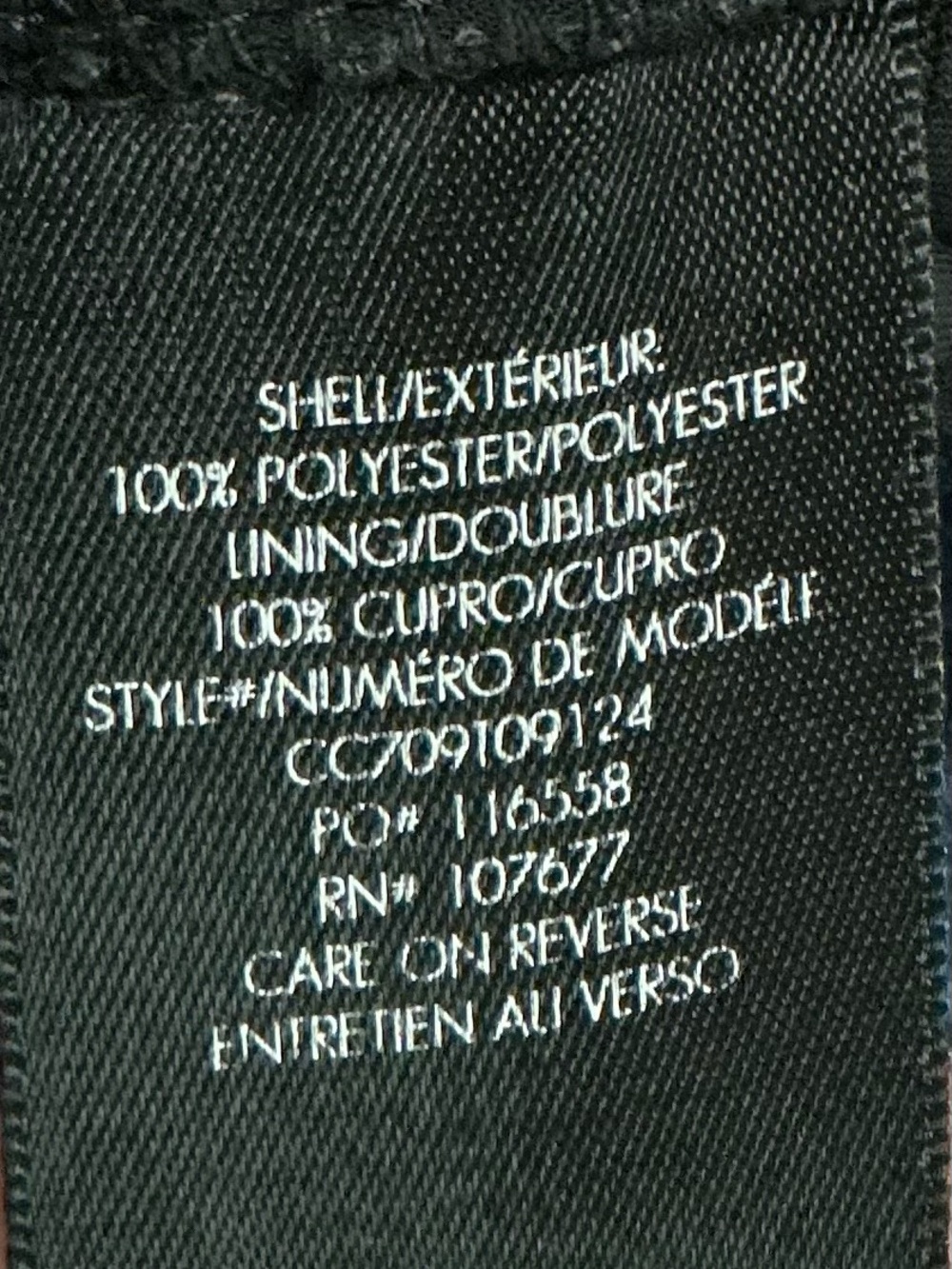 #118- Alice + Olivia Black Corduroy Cargo Pants - Picture 4 of 6